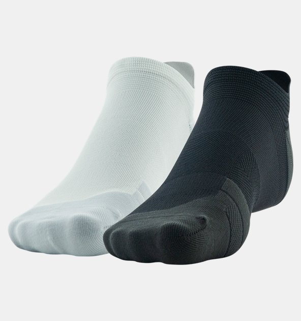 Under Armour Unisex UA Iso-Chill ArmourDry Golf 2-Pack No Show Tab Socks
